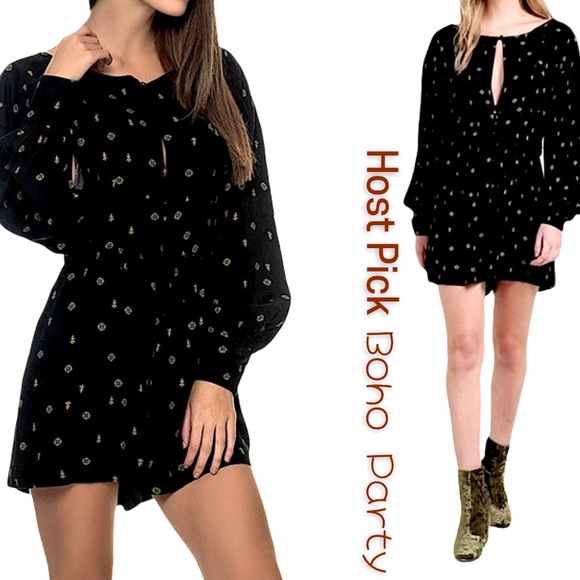 NWT Free People Woodstock love grows Romper - Picture 2 of 10